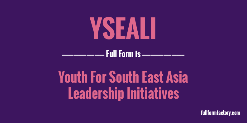 yseali-full-form