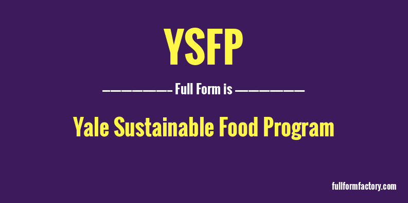 ysfp-full-form
