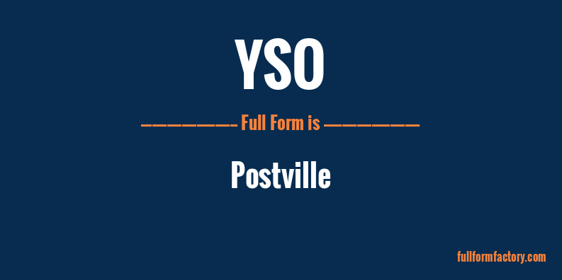 yso-full-form