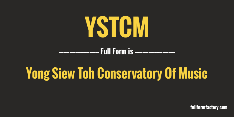 ystcm-full-form
