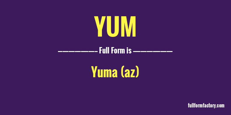 yum-full-form