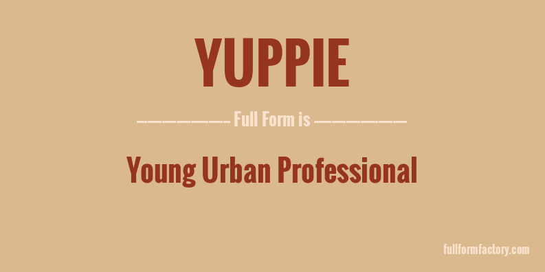 yuppie-full-form