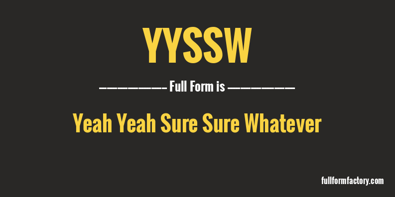 yyssw-full-form