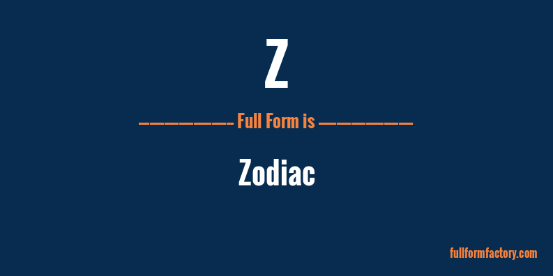 z-full-form