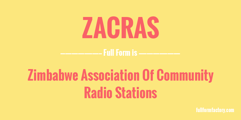 zacras-full-form