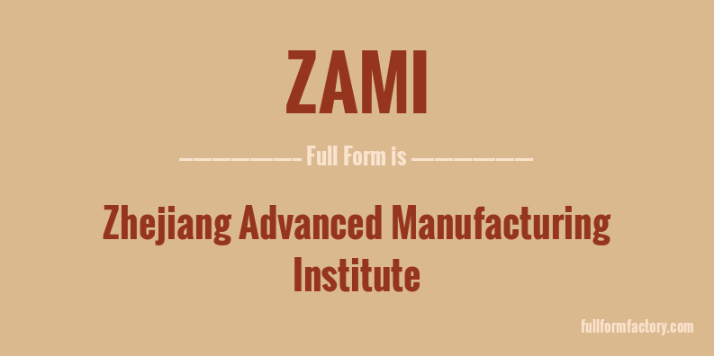 zami-full-form