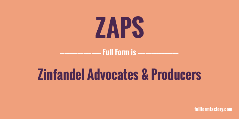 zaps-full-form