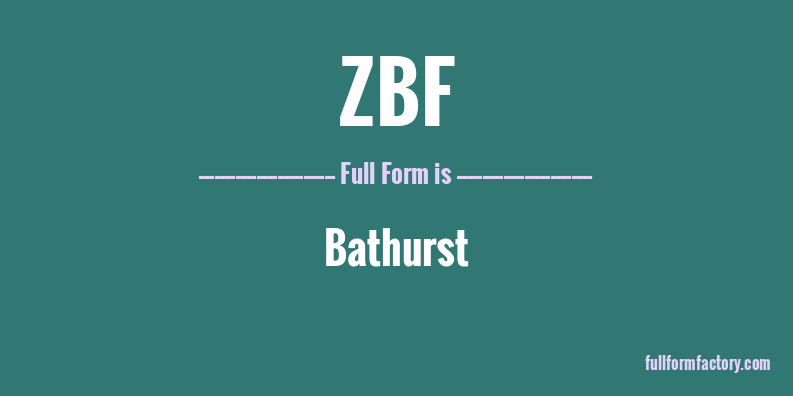 zbf-full-form