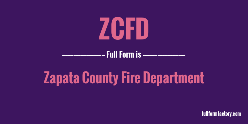 zcfd-full-form