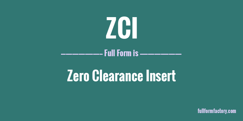 zci-full-form