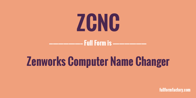 zcnc-full-form