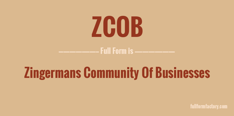 zcob-full-form