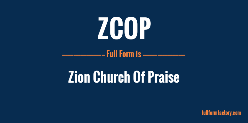 zcop-full-form