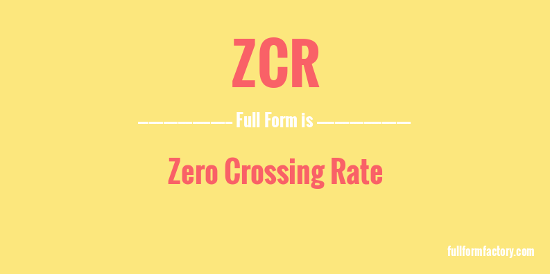 zcr-full-form
