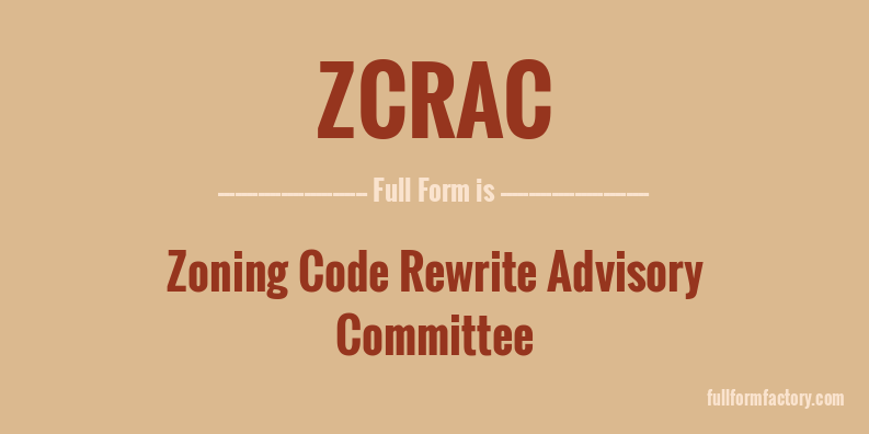 zcrac-full-form