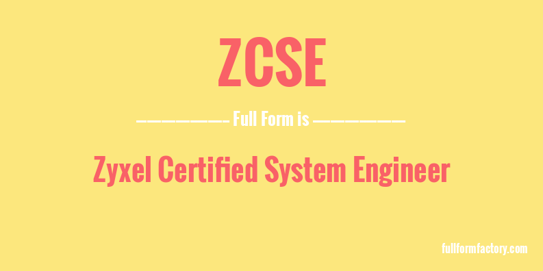 zcse-full-form