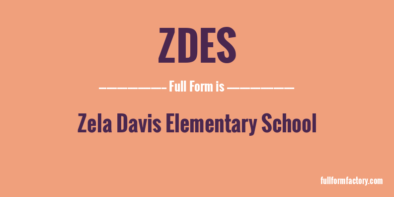 zdes-full-form