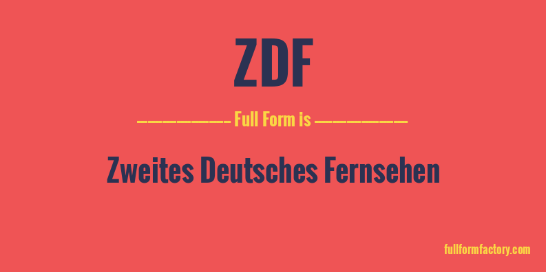 zdf-full-form