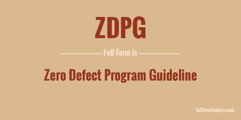 zdpg-full-form