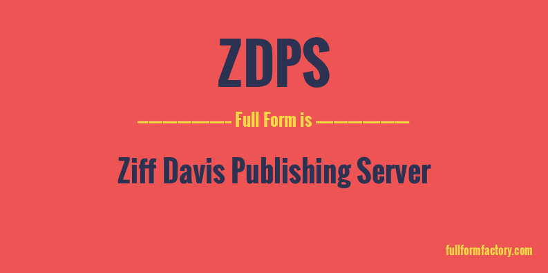 zdps-full-form