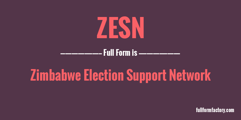 zesn-full-form