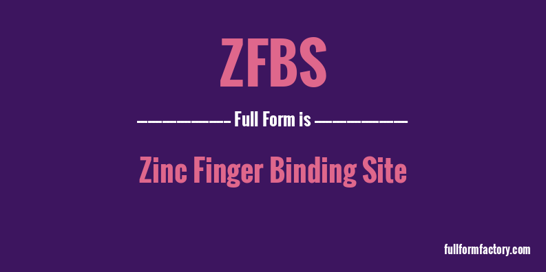 zfbs-full-form