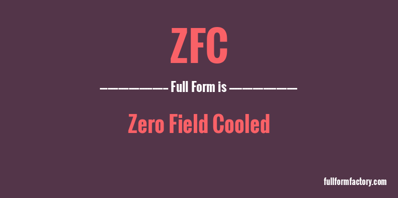 zfc-full-form