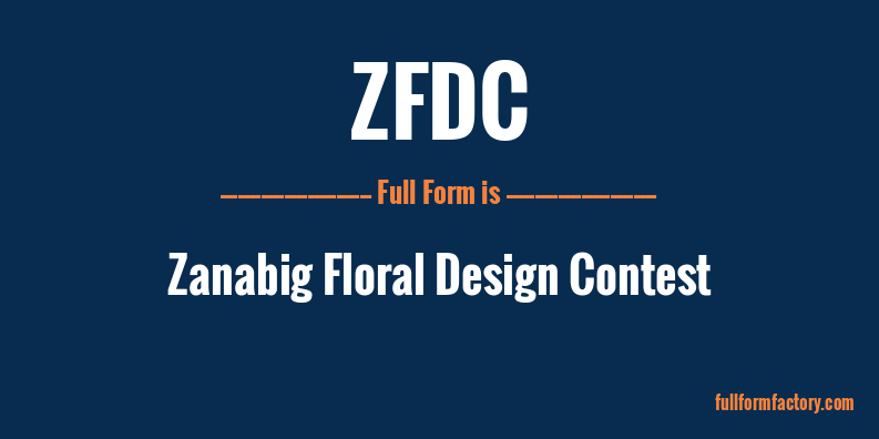 zfdc-full-form