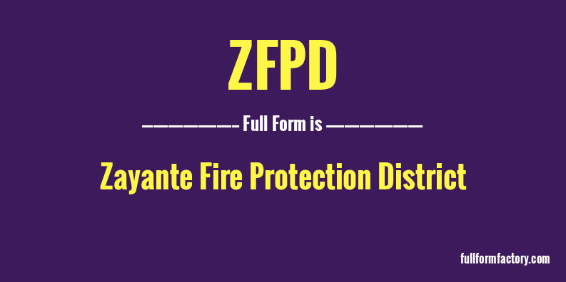 zfpd-full-form