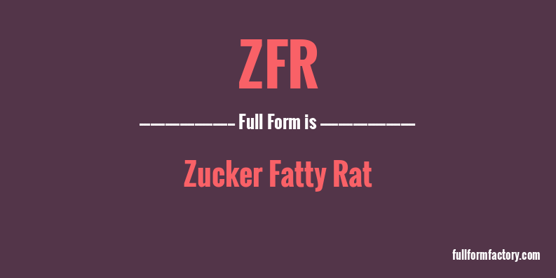 zfr-full-form