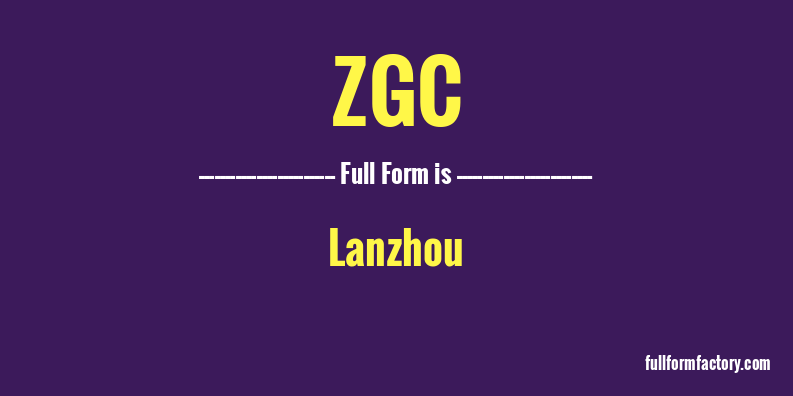 zgc-full-form