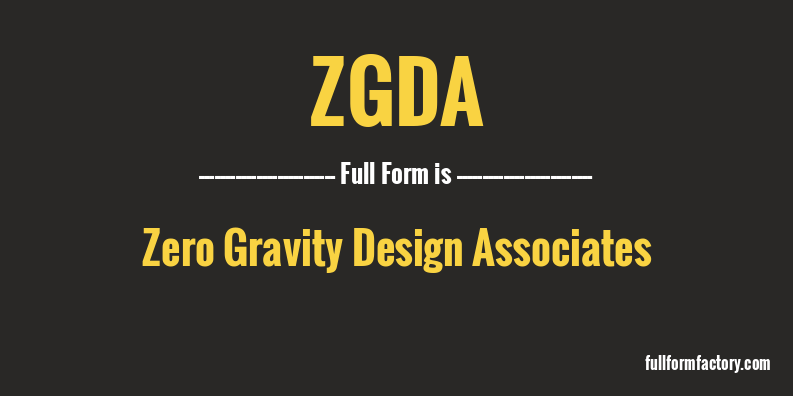zgda-full-form