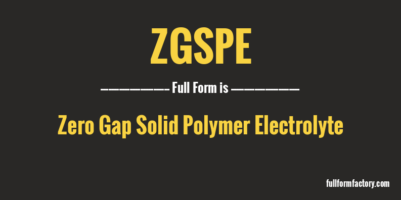 zgspe-full-form