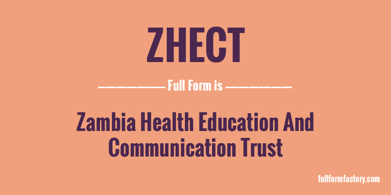 zhect-full-form