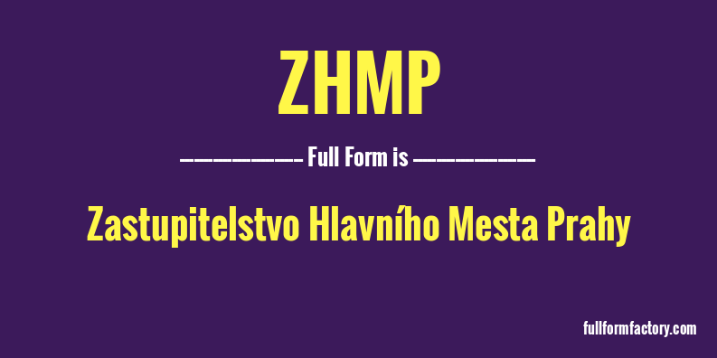 zhmp-full-form