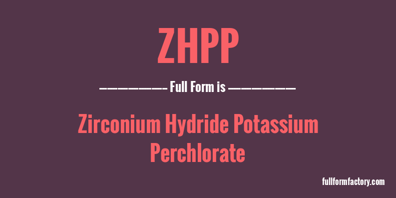 zhpp-full-form