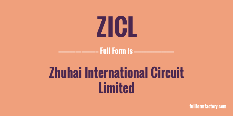 zicl-full-form