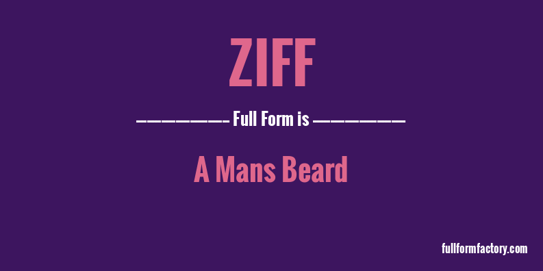 ziff-full-form