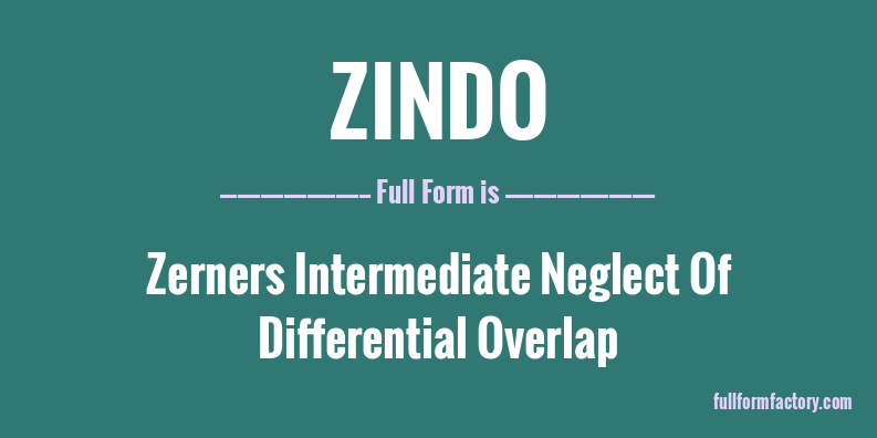 zindo-full-form
