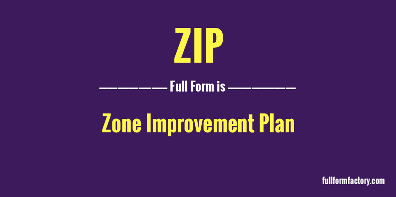 zip-full-form