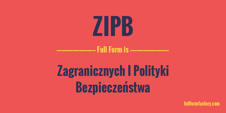 zipb-full-form