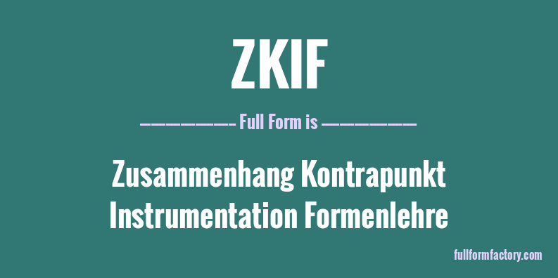 zkif-full-form