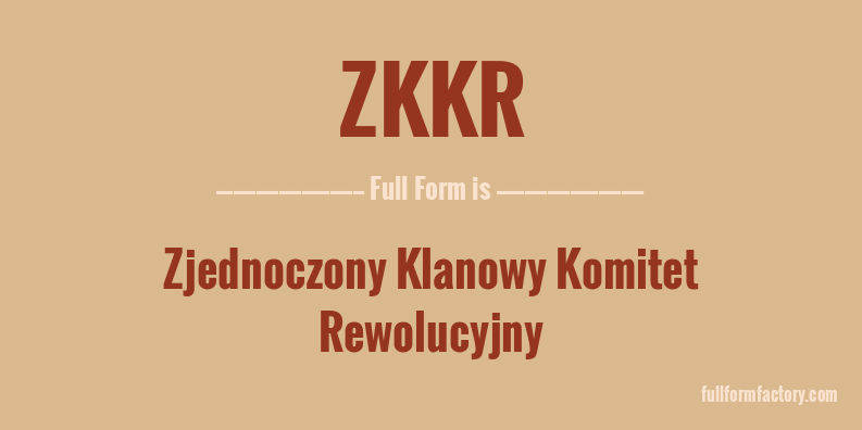 zkkr-full-form