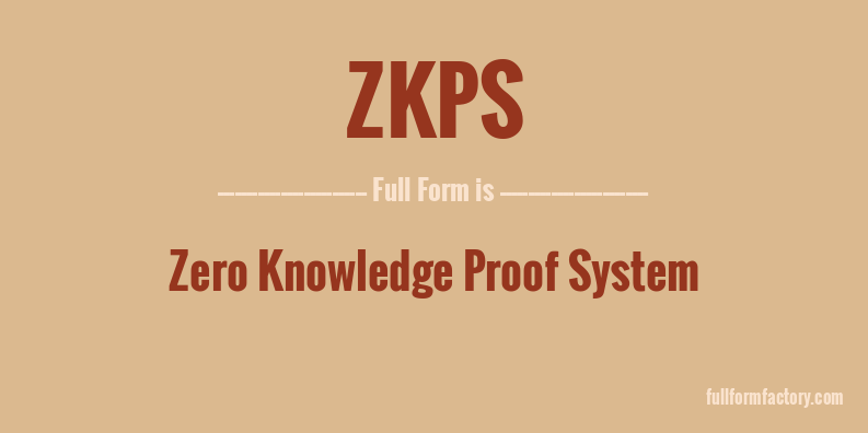 zkps-full-form