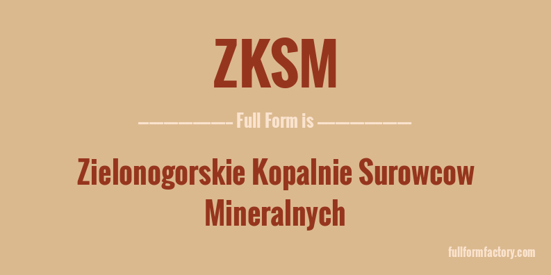 zksm-full-form