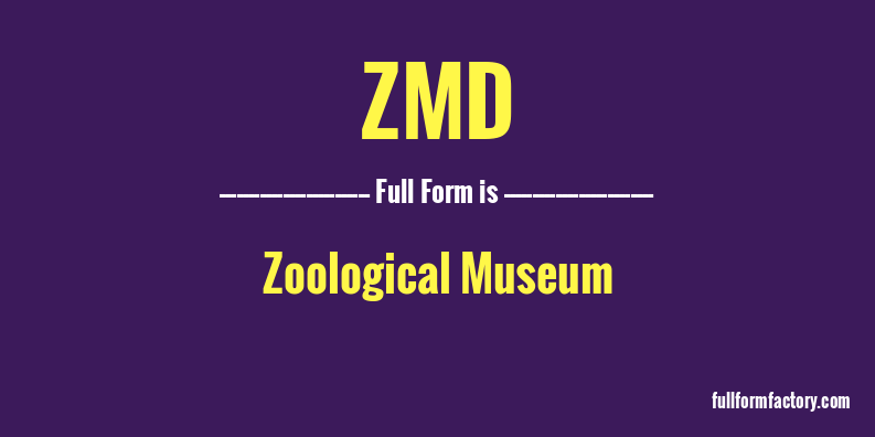 zmd-full-form