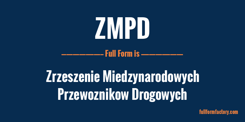 zmpd-full-form