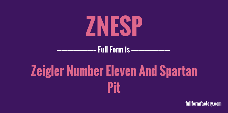 znesp-full-form