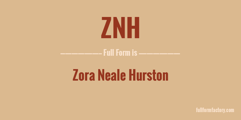 znh-full-form
