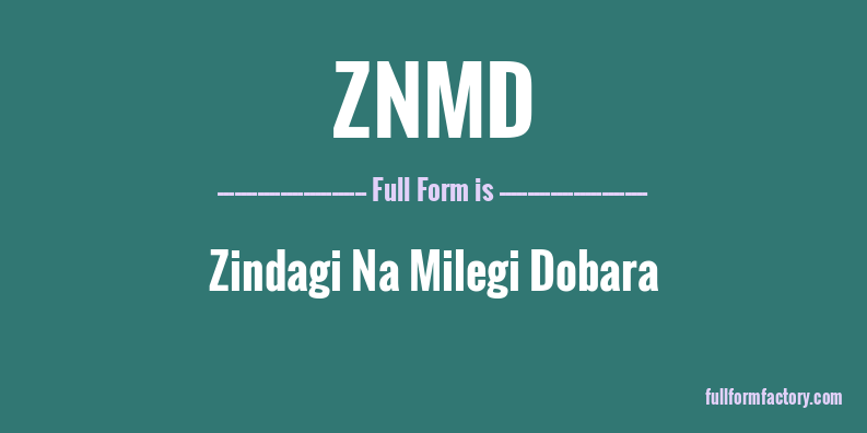 znmd-full-form